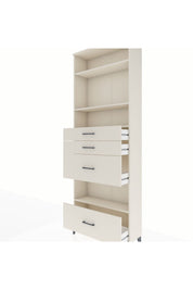 Arges Dolap 4 Raflı 4 Çekmeceli 88x30x243 Aytaşı-Aytaşı