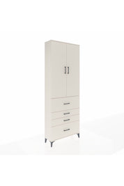 Arges Dolap 4 Raflı 4 Çekmeceli 2 Kapaklı 88x30x243 Aytaşı-Aytaşı