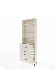 Arges Dolap 4 Raflı 4 Çekmeceli 88x30x243 Aytaşı-Aytaşı