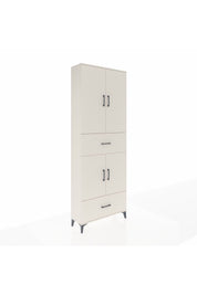 Arges Dolap 5 Raflı 2 Çekmeceli 4 Kapaklı 88x30x243 Aytaşı-Aytaşı