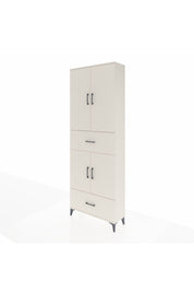 Arges Dolap 5 Raflı 2 Çekmeceli 4 Kapaklı 88x30x243 Aytaşı-Aytaşı