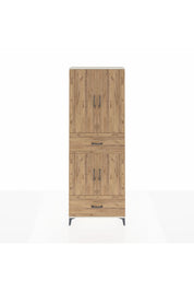 Arges Dolap 5 Raflı 2 Çekmeceli 4 Kapaklı 88x30x243 Aytaşı-Çam