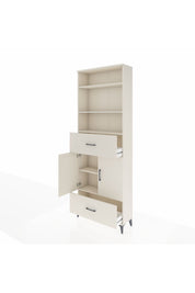 Arges Dolap 5 Raflı 2 Çekmeceli 2 Kapaklı 88x30x243 Aytaşı-Aytaşı