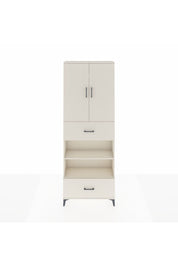 Arges Dolap 5 Raflı 2 Çekmeceli 2 Kapaklı 88x30x243 Aytaşı-Aytaşı