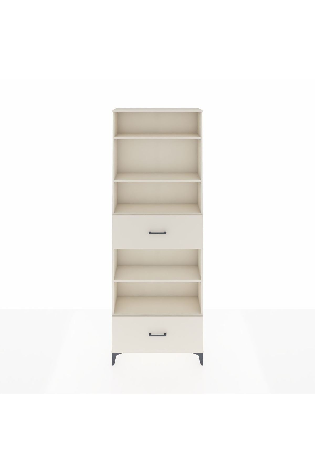 Arges Dolap 5 Raflı 2 Çekmeceli 88x30x243 Aytaşı-Aytaşı