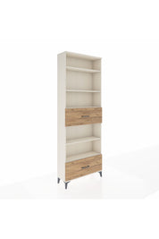 Arges Dolap 5 Raflı 2 Çekmeceli 88x30x243 Aytaşı-Çam