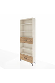 Arges Dolap 5 Raflı 2 Çekmeceli 88x30x243 Aytaşı-Çam