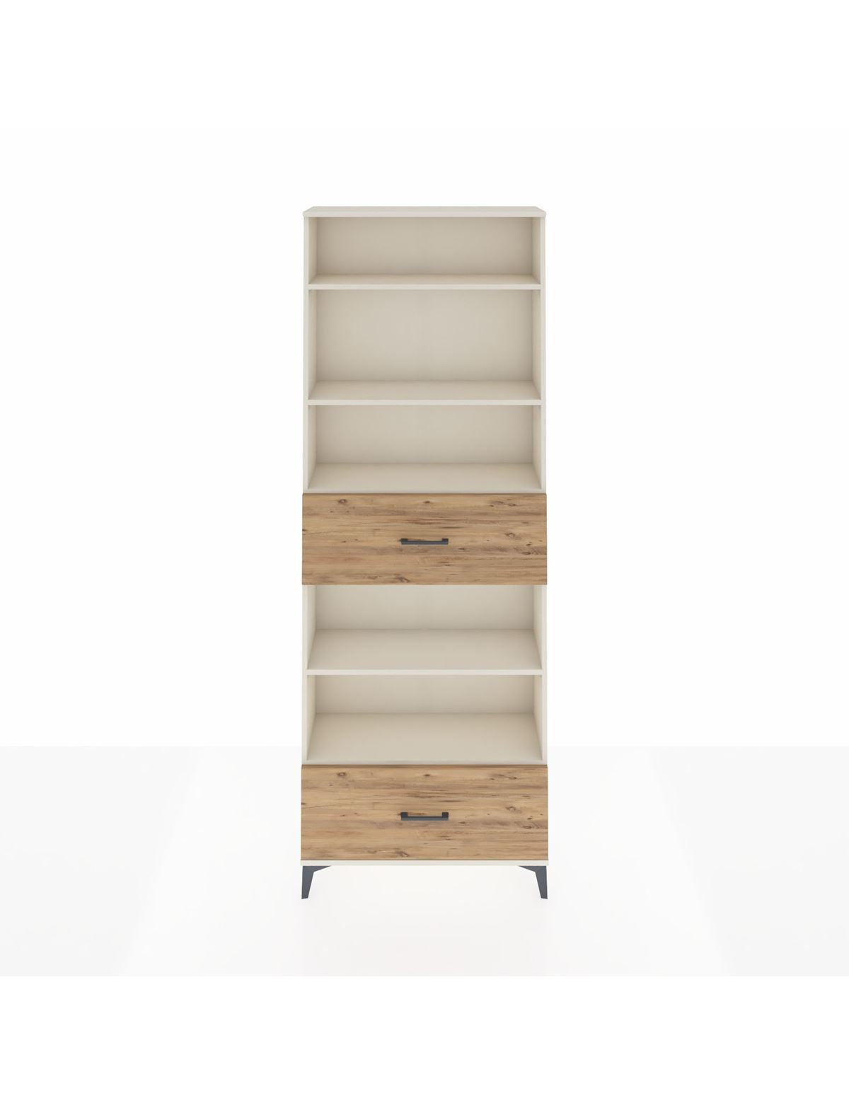 Arges Dolap 5 Raflı 2 Çekmeceli 88x30x243 Aytaşı-Çam