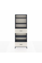 Arges Dolap 5 Raflı 2 Çekmeceli 88x30x243 Antrasit-Aytaşı