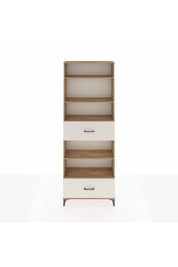 Arges Dolap 5 Raflı 2 Çekmeceli 88x30x243 Çam-Aytaşı