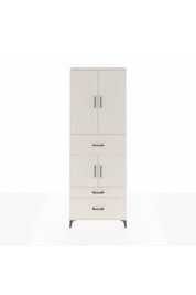 Arges Dolap 4 Raflı 3 Çekmeceli 4 Kapaklı 88x30x243 Aytaşı-Aytaşı