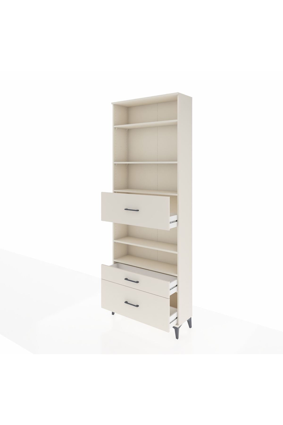 Arges Dolap 5 Raflı 3 Çekmeceli 88x30x243 Aytaşı-Aytaşı