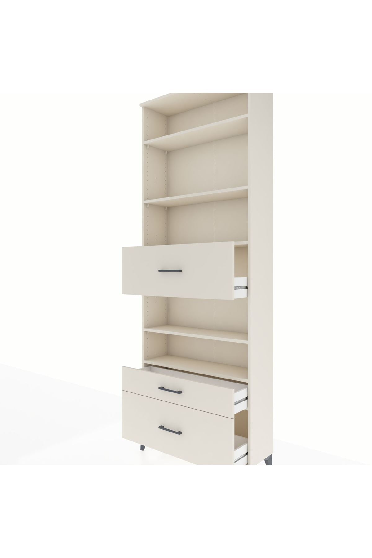 Arges Dolap 5 Raflı 3 Çekmeceli 88x30x243 Aytaşı-Aytaşı