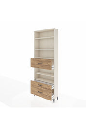 Arges Dolap 5 Raflı 3 Çekmeceli 88x30x243 Aytaşı-Çam