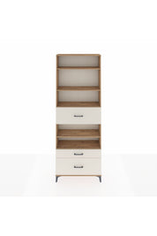 Arges Dolap 5 Raflı 3 Çekmeceli 88x30x243 Çam-Aytaşı