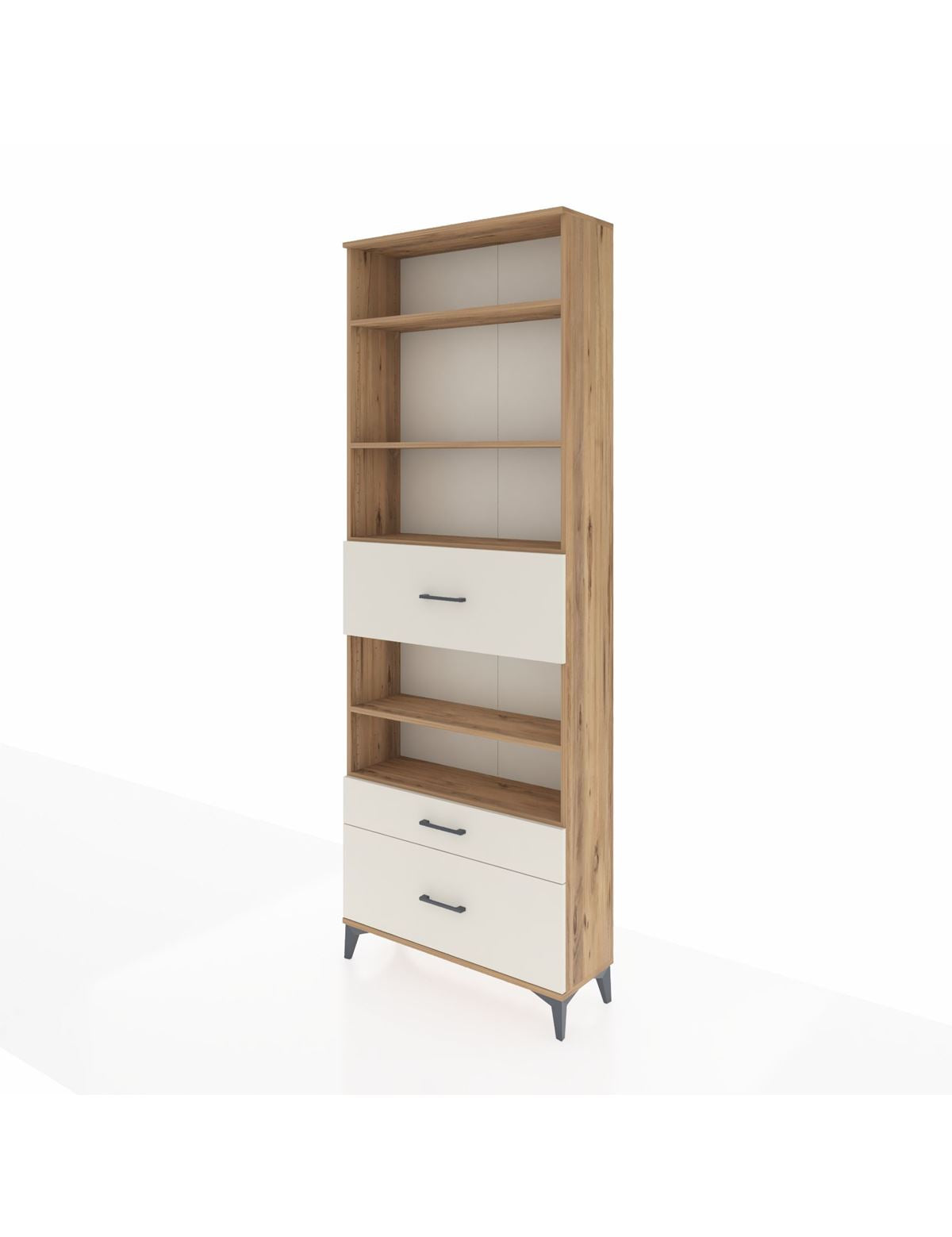 Arges Dolap 5 Raflı 3 Çekmeceli 88x30x243 - S33M170V7A