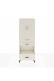 Arges Dolap 4 Raflı 3 Çekmeceli 2 Kapaklı 88x30x243 Aytaşı-Aytaşı