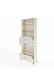 Arges Dolap 4 Raflı 3 Çekmeceli 88x30x243 Aytaşı-Aytaşı