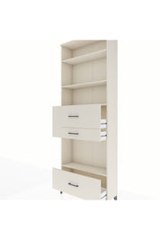 Arges Dolap 4 Raflı 3 Çekmeceli 88x30x243 Aytaşı-Aytaşı