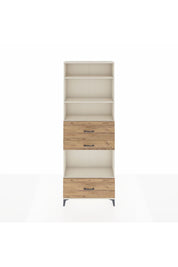 Arges Dolap 4 Raflı 3 Çekmeceli 88x30x243 Aytaşı-Çam