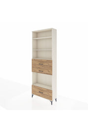 Arges Dolap 4 Raflı 3 Çekmeceli 88x30x243 Aytaşı-Çam