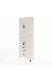 Arges Dolap 4 Raflı 4 Çekmeceli 4 Kapaklı 88x30x243 Aytaşı-Aytaşı