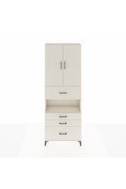 Arges Dolap 4 Raflı 4 Çekmeceli 2 Kapaklı 88x30x243 Aytaşı-Aytaşı