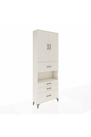 Arges Dolap 4 Raflı 4 Çekmeceli 2 Kapaklı 88x30x243 Aytaşı-Aytaşı