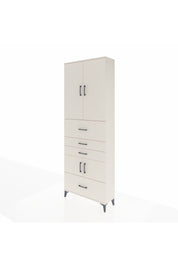 Arges Dolap 4 Raflı 4 Çekmeceli 4 Kapaklı 88x30x243 Aytaşı-Aytaşı