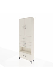 Arges Dolap 4 Raflı 4 Çekmeceli 2 Kapaklı 88x30x243 Aytaşı-Aytaşı