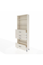 Arges Dolap 4 Raflı 4 Çekmeceli 88x30x243 Aytaşı-Aytaşı