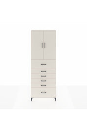 Arges Dolap 3 Raflı 6 Çekmeceli 2 Kapaklı 88x30x243 Aytaşı-Aytaşı