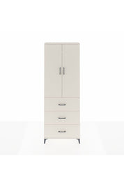 Arges Dolap 4 Raflı 3 Çekmeceli 2 Kapaklı 88x30x243 Aytaşı-Aytaşı