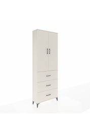 Arges Dolap 4 Raflı 3 Çekmeceli 2 Kapaklı 88x30x243 Aytaşı-Aytaşı