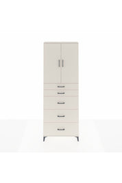 Arges Dolap 3 Raflı 5 Çekmeceli 2 Kapaklı 88x30x243 Aytaşı-Aytaşı