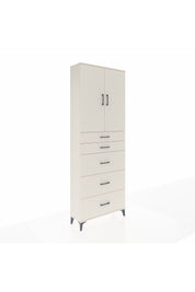 Arges Dolap 3 Raflı 5 Çekmeceli 2 Kapaklı 88x30x243 Aytaşı-Aytaşı