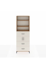 Arges Dolap 4 Raflı 3 Çekmeceli 2 Kapaklı 88x30x243 - S33M190V7A