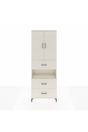 Arges Dolap 4 Raflı 3 Çekmeceli 2 Kapaklı 88x30x243 - S33M191V1A