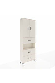 Arges Dolap 4 Raflı 3 Çekmeceli 2 Kapaklı 88x30x243 Aytaşı-Aytaşı