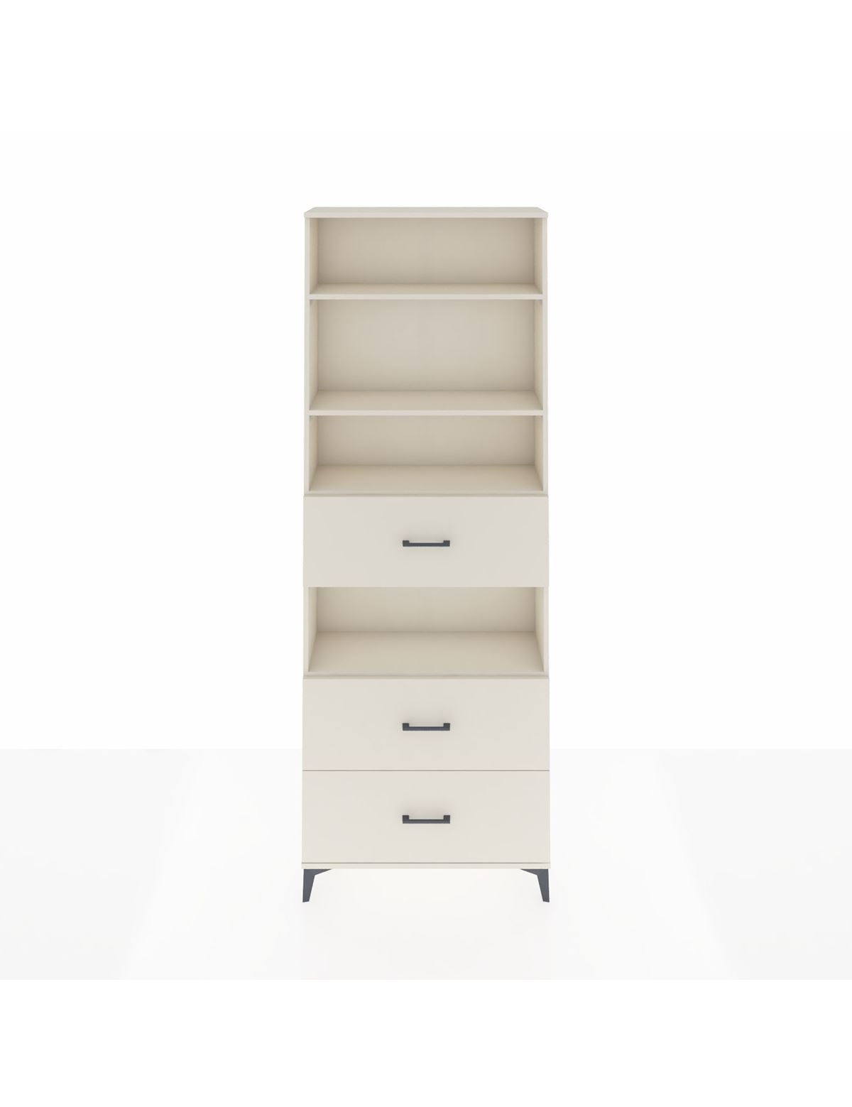 Arges Dolap 4 Raflı 3 Çekmeceli 88x30x243 Aytaşı-Aytaşı