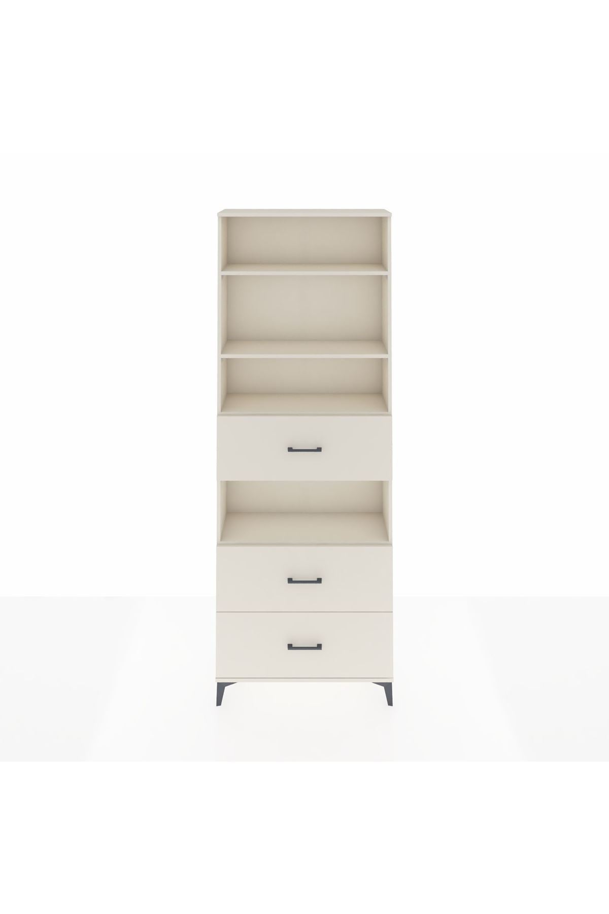 Arges Dolap 4 Raflı 3 Çekmeceli 88x30x243 Aytaşı-Aytaşı