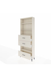 Arges Dolap 4 Raflı 3 Çekmeceli 88x30x243 Aytaşı-Aytaşı