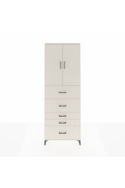 Arges Dolap 3 Raflı 5 Çekmeceli 2 Kapaklı 88x30x243 Aytaşı-Aytaşı