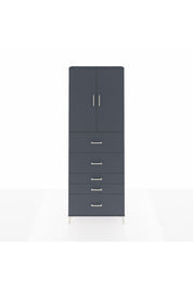 Arges Dolap 3 Raflı 5 Çekmeceli 2 Kapaklı 88x30x243 - S33M199V5A