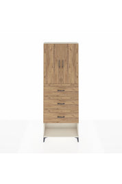 Arges Dolap 3 Raflı 3 Çekmeceli 2 Kapaklı 88x30x243 - S33M203V3A