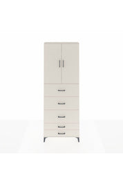 Arges Dolap 3 Raflı 5 Çekmeceli 2 Kapaklı 88x30x243 - S33M205V1A