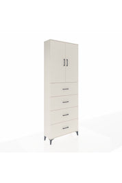 Arges Dolap 3 Raflı 4 Çekmeceli 2 Kapaklı 88x30x243 Aytaşı-Aytaşı