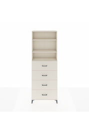 Arges Dolap 3 Raflı 4 Çekmeceli 88x30x243 Aytaşı-Aytaşı