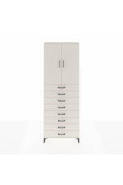 Arges Dolap 3 Raflı 8 Çekmeceli 2 Kapaklı 88x30x243 Aytaşı-Aytaşı