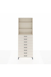 Arges Dolap 3 Raflı 8 Çekmeceli 88x30x243 Aytaşı-Aytaşı